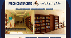 Desktop Screenshot of fabcocontracting.com